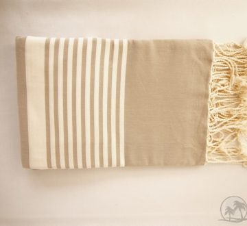 Fouta Badetuch tan
